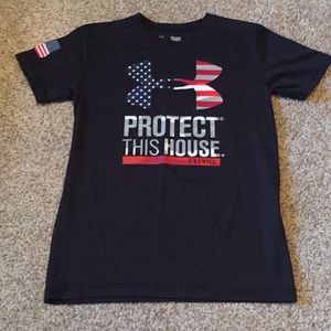 🇺🇸Boys Under Armour Protect This House Tee🇺🇸